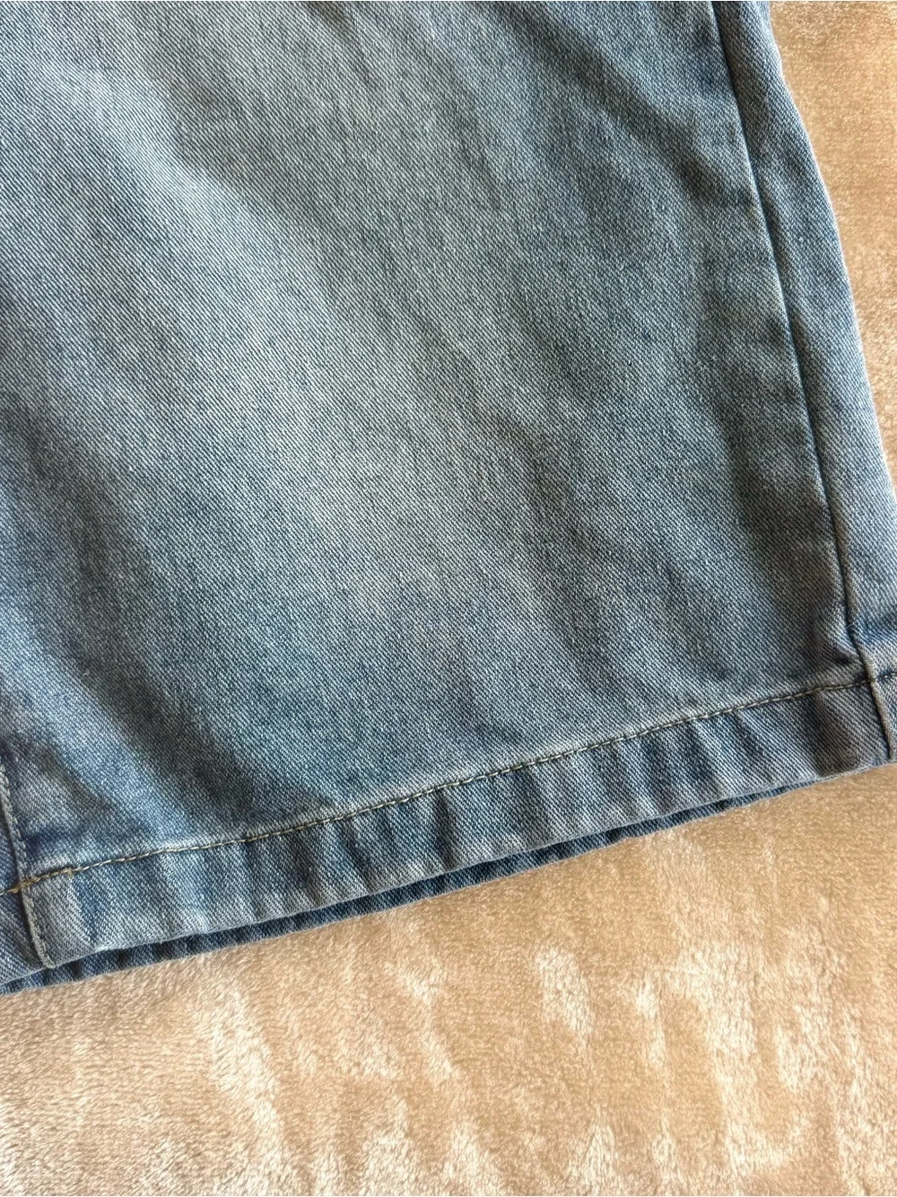 Y2K-Style Baggy Denim Shorts